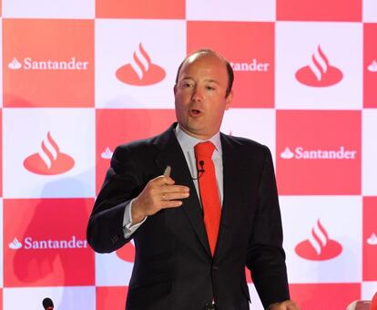 Juan Manuel Cendoya, nuevo vicepresidente de Santander Espa&ntilde;a.