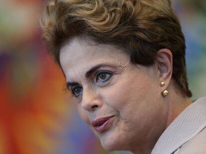 A presidenta afastada Dilma Rousseff.