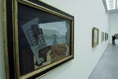 Aspecto de una de las salas de la exposición.