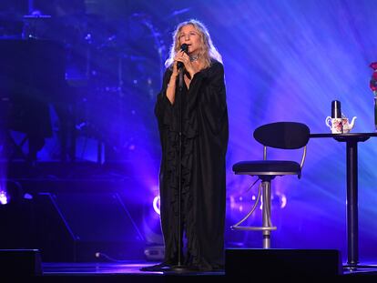 Barbra Streisand at a concert in Chicago in August 2019.