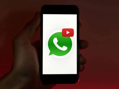 Vídeos de YouTube dentro de WhatsApp.