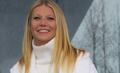 Gwyneth Paltrow en Austria a finales de enero. 