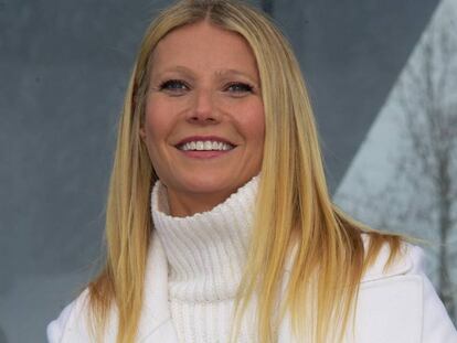 Gwyneth Paltrow en Austria a finales de enero. 