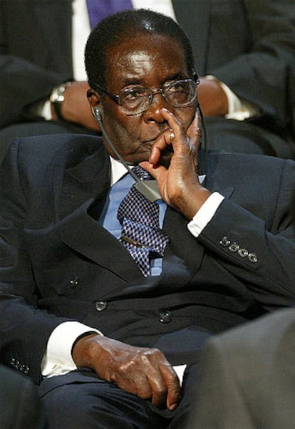 El presidente de Zimbabue, Robert Mugabe.