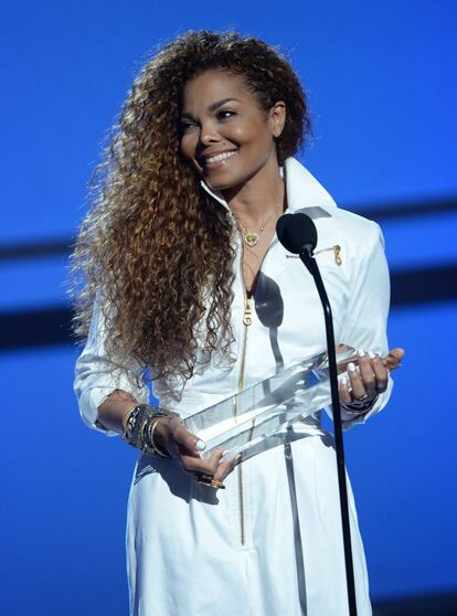 Janet Jackson fue la protagonista de la gala. La cantante recibió un galardón por su trayectoria y una vida dedicada a la música.