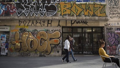 Antiga seu d''El Papus', al carrer Tallers de Barcelona.