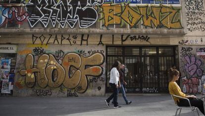 Antiga seu d''El Papus', al carrer Tallers de Barcelona.