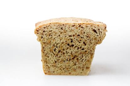 Pan de molde y nueces