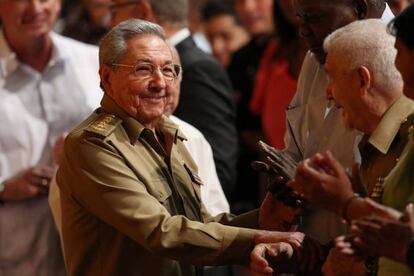 Raúl Castro en diciembre en un acto en La Habana.