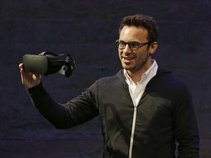 Brendan Iribe, cofundador y consejero delegado de Oculus VR.