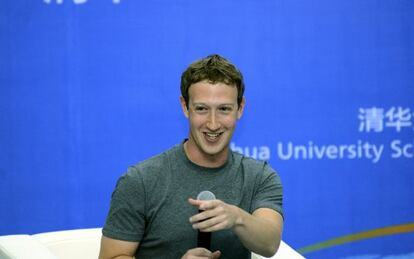 El fundador de Facebook, Mark Zuckerbegr