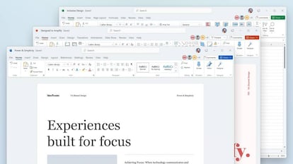 Nuevo aspecto de Office 'al estilo' Windows 11.