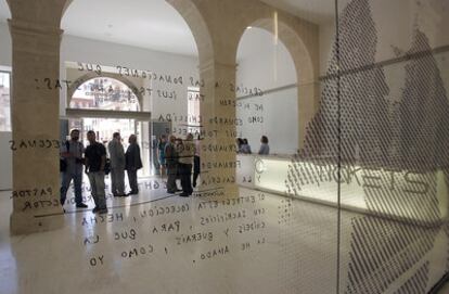Vista del interior del museo inaugurado ayer en Alicante.