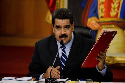 El presidente de Venezuela, Nicol&aacute;s Maduro, acusa a Almagro de &quot;traidor&quot;