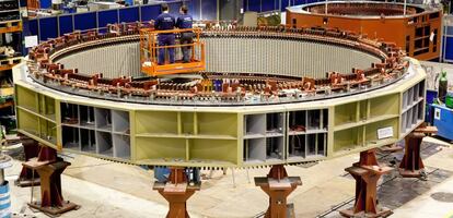 Generador de energía eléctrca de 10 metros de diámetro fabricado por Indar.