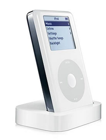 La cuarta generación del iPod viene con una batería que dura un 50% más que la anterior.