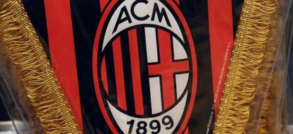 El escudo del AC Milan