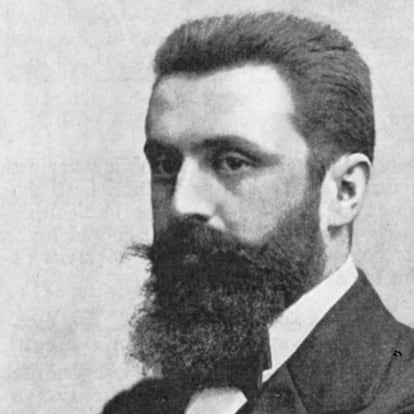 UNSPECIFIED - CIRCA 1754: Theodor Herzl (1860-1904) Zionist leader. Convened first Zionist Congress, Basel 1897. (Photo by Universal History Archive/Getty Images)    ----PIEFOTO----    Theodor Herzl (1860-1904). Periodista y activista judío. Fue el padre del sionismo político y del concepto del actual Estado de Israel. Autor de 'El Estado judío: ensayo de una solución moderna de la cuestión judía (1896)', su objetivo era la creación de un nuevo país para el pueblo judío.