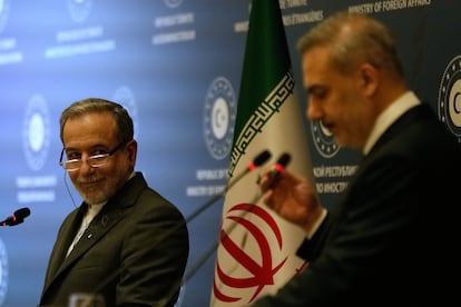 Hakan Fidan, Abbas Araghchi