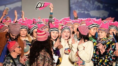 Missoni levou os &lsquo;Pussy Hat&rdquo; &agrave; passarela.