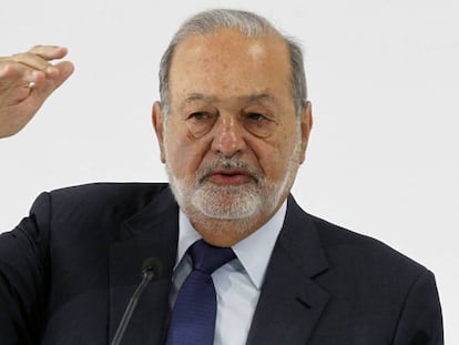 El empresario mexicano Carlos Slim. 