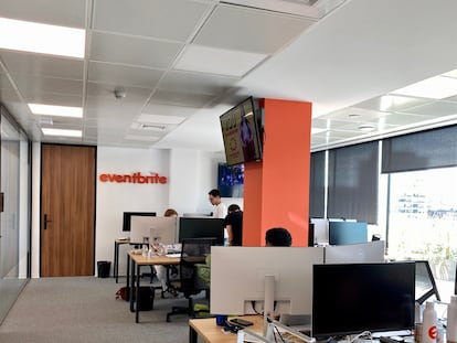 Oficina de Eventbrite en Madrid.