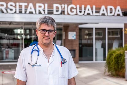 El doctor Jordi Monedero, director asistencial del Hospital de Igualada.