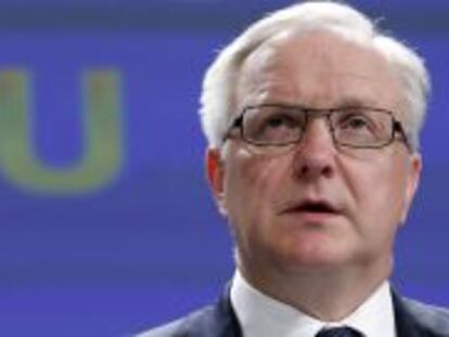 El vicepresidente económico de la Comisión Europea (CE), Olli Rehn.