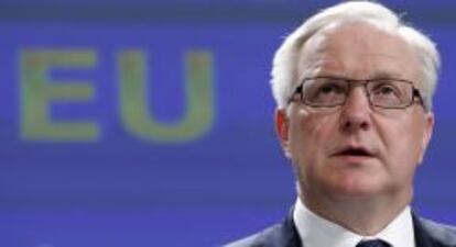 El vicepresidente económico de la Comisión Europea (CE), Olli Rehn.