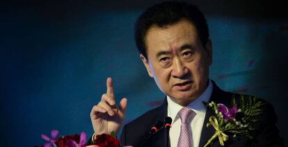 El presidente del grupo Wanda, Wang Jianlin.