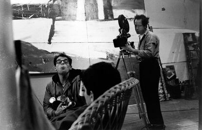  Allen Ginsberg y Robert Frank