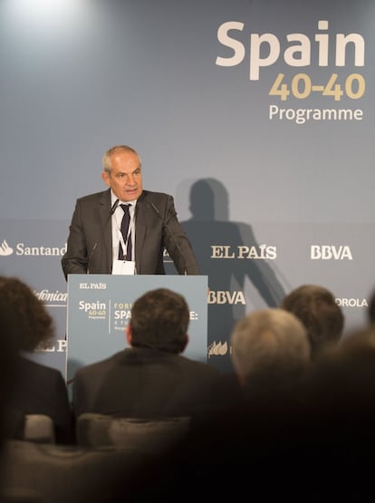 Antonio Caño, director de EL PAÍS, en la presentación del foro.