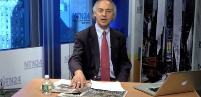Juan Carlos Iragorri, en uno de sus programas.