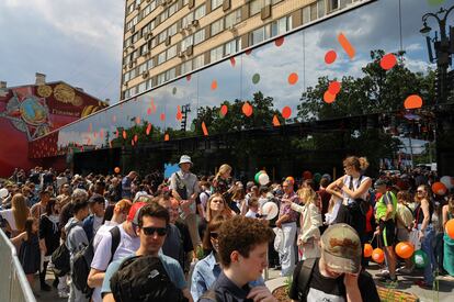 Este domingo ha abierto el histórico local de la plaza Púshkinskaya de Moscú, el primer McDonald’s (en la imagen) que fue fundado en la Unión Soviética.