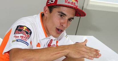 Marc Márquez, en Buriram.