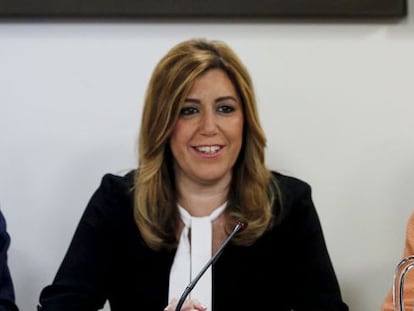 La presidenta en funciones de la Junta de Andaluc&iacute;a, Susana D&iacute;az. 
  
 