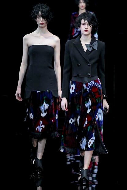 Emporio Armani desfile otono invierno 2015