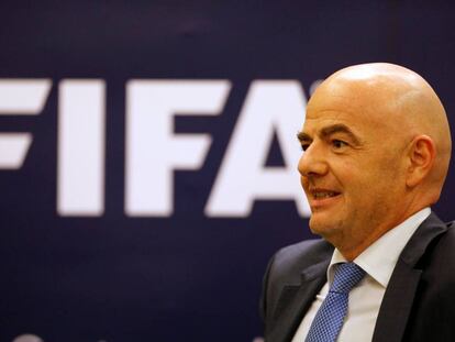 El presidente de la FIFA, Gianni Infantino.