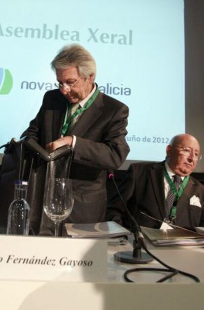 De izquierda a derecha, Julio Fernández Gayoso y Mauro Varela.