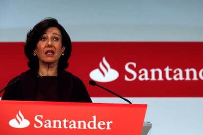 Ana Patricia Botín, presidenta del Banco Santander.