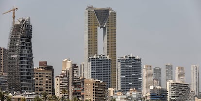 Vista del edificio Intempo de Benidorm.