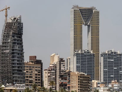 Vista del edificio Intempo de Benidorm.