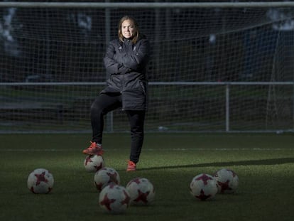 Maria Pry, entrenadora del Betis femenino. 