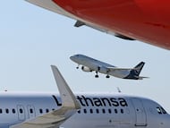 Avión de Lufthansa.