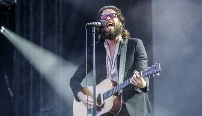 Father John Misty en su concierto en el Primavera Sound.