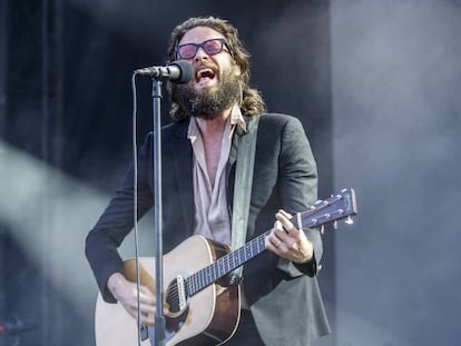 Father John Misty en su concierto en el Primavera Sound.