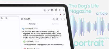 Uso de inteligencia artificial en los Samsung Galaxy Tab S10