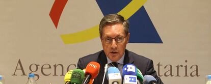 Santiago Menéndez, director de la Agencia Tributaria