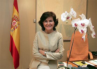 La ministra de Cultura, Carmen Calvo.