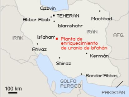 Planta nuclear de Isfahan, Iran